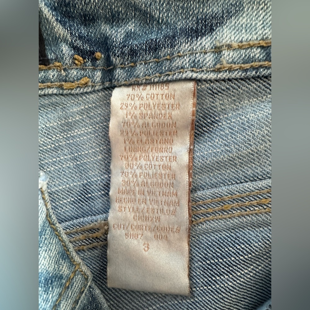 Baby Phat Iconic Distressed Blue Skinny Jeans - Picture 9 of 11